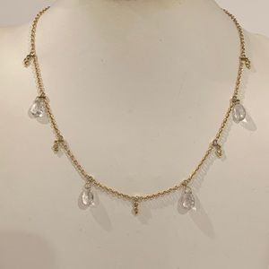 18 karat yellow gold Lauren K necklace